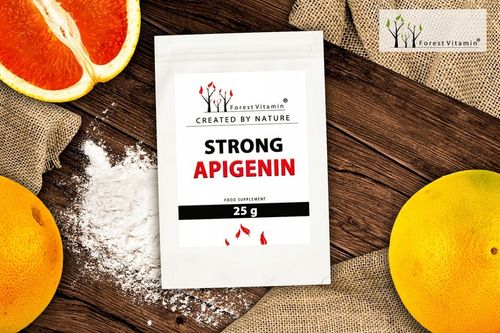 APIGENINA 25g APIGENIN CZYSTA 98% ZDROWIE MOCNA 125 PORCJI na Arena.pl