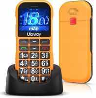 Telefon komórkowy ULEWAY G190 F GSM Dual Sim dla seniorów duże przyciski