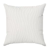 Poszewka welvetowa LILI 40x40 biała