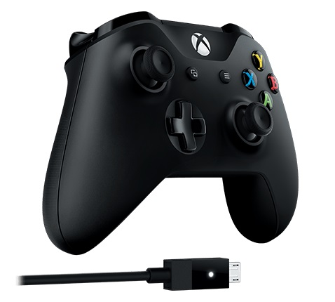 ORYGINALNY BEZPRZEWODOWY PAD XBOX ONE + KABEL PC na Arena.pl