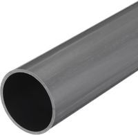 Sztywna Rura PVC 63mm 50cm Jasnoszara Odporna na Uderzenia Osłona Kablowa