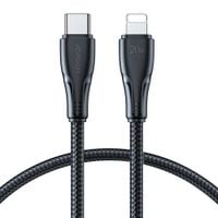 przewód kabel iphone surpass series usb-c - lightning 20w 1.2m czarny
