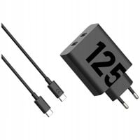 Ładowarka sieciowa Motorola TurboPower 125W Dual 2x USB-C z kablem USB-C 1m