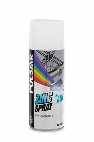 CYNK W SPRAYU + ALUMINIUM PULSAR OCYNK PODKŁAD ANTYKOROZYJNY SPRAY 400 ml na Arena.pl