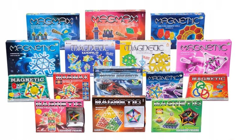 KLOCKI MAGNETYCZNE 52EL. zdjęcie 3