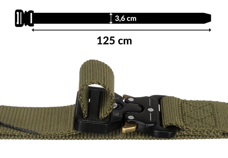 pasek ptn par1-125-5385 d.khaki zdjęcie 14