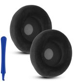 Nauszniki Gąbki Pady do AKG K601 K701 K702 Q701 K612 K612 PRO Welur Czarne
