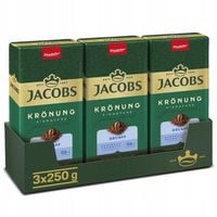 Kawa bezkofeinowa mielona Jacobs Kronung Decaff 3x 250g