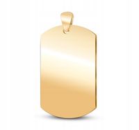 ZŁOTA ZAWIESZKA KLASYCZNY ZŁOTY NIEŚMIERTELNIK 585