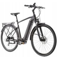 Rower Kross Trans Hybrid 4.0 L czarny męski elektryczny trekkingowy 2023