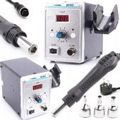 STACJA LUTOWNICZA SPAWARKA HOT-AIR 858D 100-500°C