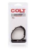 pierścień erekcyjny skórzany colt 5 snap czarny 29 cm