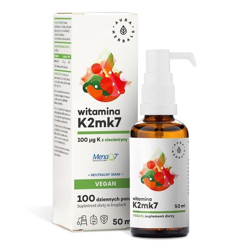 Aura Herbals Witamina K2 100 µg Vegan 50 ml na Arena.pl