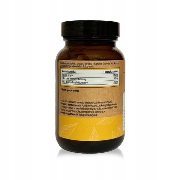 Suplement diety Twój Cel To Omega 3 Max 60 kapsułek zdjęcie 2