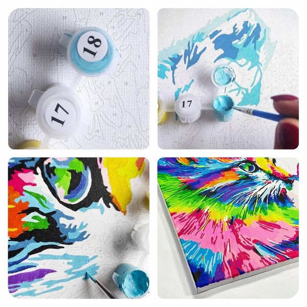 Obraz do MALOWANIA PO NUMERACH Na Ramie ARTNAPI zdjęcie 12