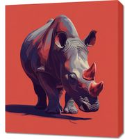 Obraz 60x70cm Marszujący Gigant