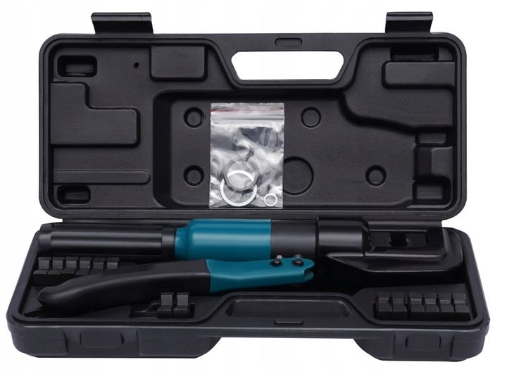 ZACISKARKA HYDRAULICZNA PRASKA DO KABLI PRZEWODÓW MATRYCE 4-70 MM zdjęcie 16