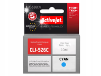 TUSZE ACTIVEJET CLI-526C CLI526 DO CANON IP4850 IP4950 MG5150 MG5350 MG5250