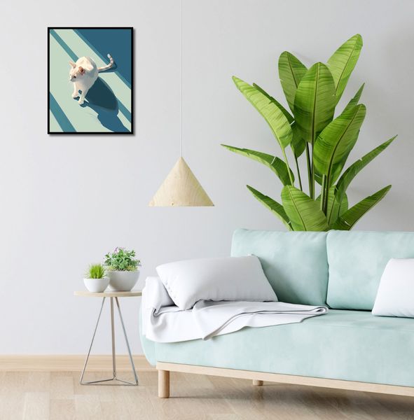 Plakat 40x50cm Kocia Persona zdjęcie 4