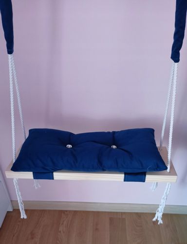 Huśtawka siedzisko dla dzieci dom ogród pokój beż na Arena.pl