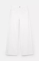 PULL&BEAR Jeansy z szerokimi nogawkami i wysokim stanem EU46