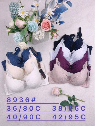 Biustonosz koronkowy stanik usztywniany zbierający z fiszbinami 90C kolory na Arena.pl