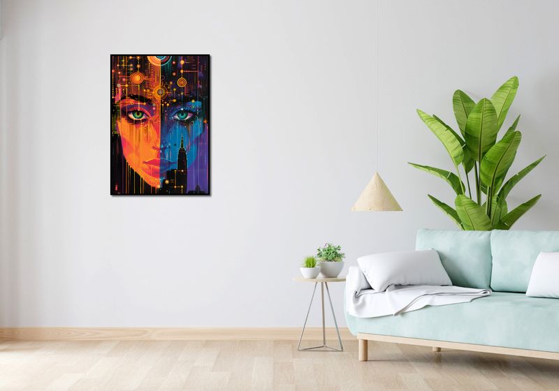 Plakat 59,4x84,1cm Cyfrowa Psyche zdjęcie 4