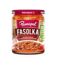 Pamapol Fasolka po bretońsku z wędzonym boczkiem 500 ml