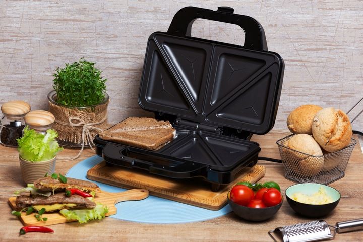 Opiekacz Do Kanapek Tostów XXL Duży Solidny Toster Sandwich 1300W XXL Mocny zdjęcie 8