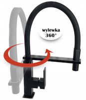 Bateria kuchenna giętka czarna B