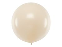 Balon pastelowy nude alabaster beżowy 1m