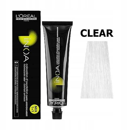 LOREAL INOA FARBA do włosów BEZ AMONIAKU Nr CLEAR na Arena.pl