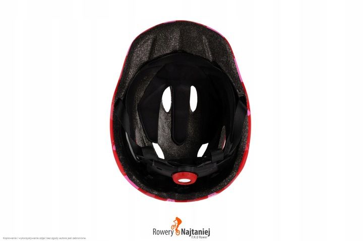 Kask rowerowy KROSS INFANO różowy S (52-56 cm) zdjęcie 8