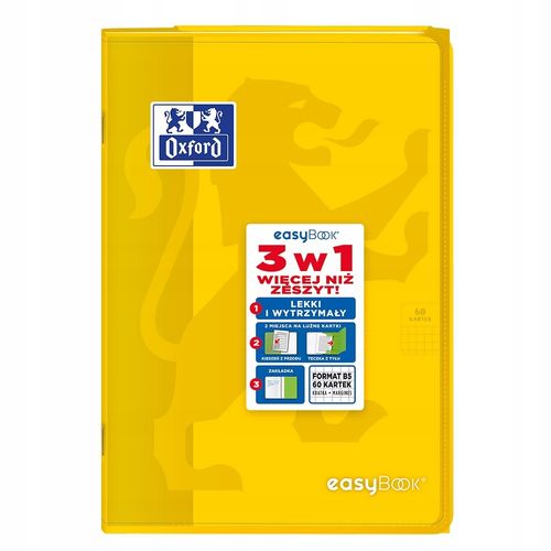 Zesz Oxf Easybook B5 60K K5X5M Mix A'8 na Arena.pl