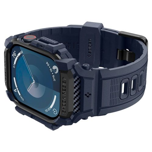 spigen rugged armor pro apple watch 10 (46 mm) navy blue na Arena.pl