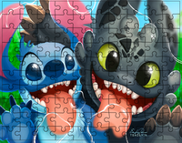 Puzzle Lilo i Stich