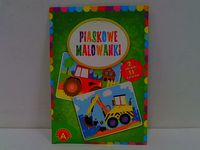 Piaskowe malowanki-Koparka, Traktor 20946.