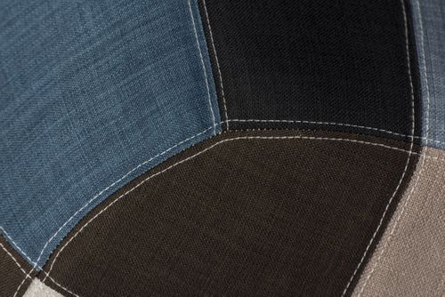 Krzesło P018 RAR patchwork nieb. - szary na Arena.pl