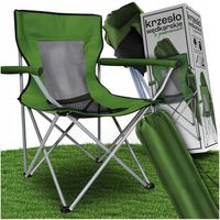 SOLIDNE KRZESŁO WĘDKARSKIE TURYSTYCZNE SKŁADANE KEMPINGOWE RYBACKIE MOCNE