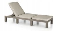 Leżak DAYTONA Leżanka Ogrodowa na Taras CAPPUCCINO