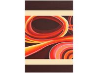 40X60CM POMARAŃCZOWY WIR OBRAZ