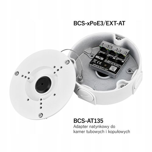 Switch PoE BCS-xPoE3/EXT-AT 3 portowy extender na Arena.pl