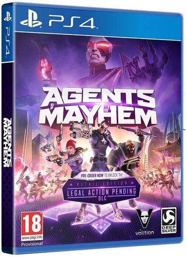 AGENTS OF MAYHEM PL PS4 na Arena.pl