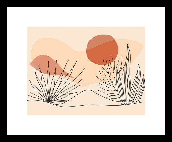 Plakat 20x15cm Miękka Roślinność zdjęcie 3