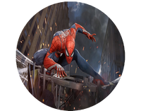 Opłatek na tort Spiderman