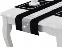 BIEŻNIK CYRKONIE 40x180 OBRUS NA STÓŁ PREMIUM