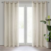 Firana na przelotkach AMANDA 140x250 beżowa