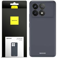 Spacecase Silicone Case Poco F6 Pro 5G Black