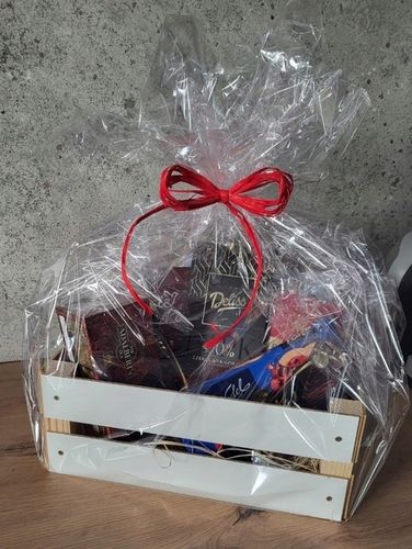 Koszyk Prezentowy Kosz Box Opakowanie Pudełko na Prezent Skrzynka na Arena.pl