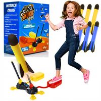 NAJLEPSZY PREZENT NA ŚWIĘTA DLA 5 6 7 8 9 10 LATKA Wyrzutnia RAKIET